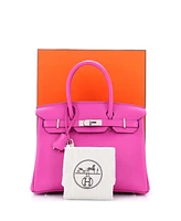 Pre-Owned HERMES Birkin Handbag Novillo with Palladium Hardware