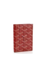 Pre-Owned Goyard Saint Pierre Card Case Coated Canvas