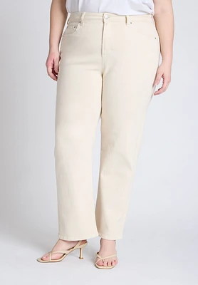 Eloquii Plus The Naomi Comfort Stretch Straight Jean