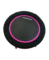 Leaps and Rebounds Fitness Trampoline, 40-inch or 48-inch |Adults and Kids Rebounder for Indoor and Outdoor, Up to 270 lbs | Lifetime Warranty | Low I