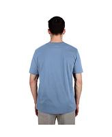 New Era Men's Light Blue San Antonio Spurs 2024/25 City Edition Chenille Heavyweight T-Shirt