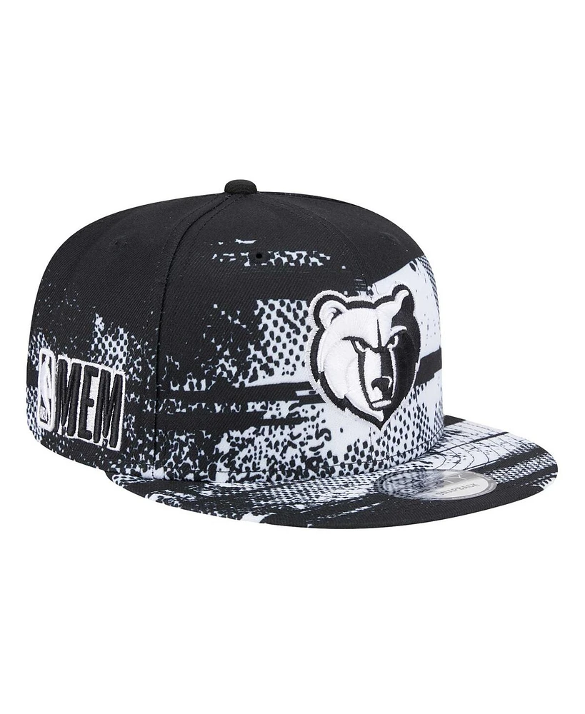 New Era Black Memphis Grizzlies Tip-Off 9FIFTY Snapback Hat