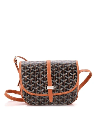 Pre-Owned Goyard Pm Belvedere Ii Messenger Bag Coated Canvas