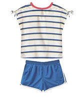 Disney Toddler and Little Girls 2-Piece Daisy Duck Cvc T-Shirt Short Set