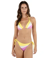 Hurley Juniors' Summer Block Triangle Bikini Top