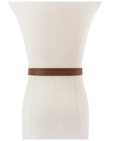 Michael Kors 25mm Double Ring Leather Belt