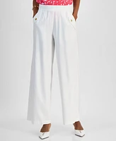 I.n.c. International Concepts Petite Wide-Leg Pull-On Pants, Exclusively at Macy's