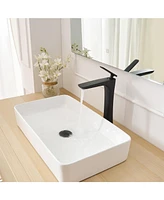 Single Hole Single Handle Bathroom Vessel Sink Faucet