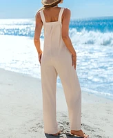 Cupshe Women's Daisy Chain Wide Leg Jumpsuit