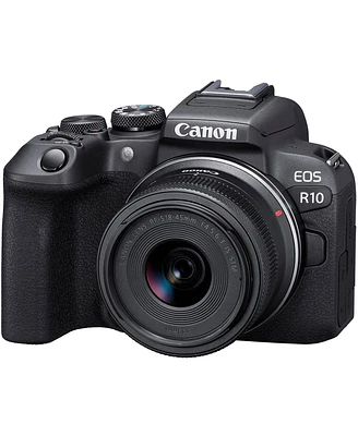 Canon Eos R10 Mirrorless Camera with Rf-s 18-45mm f/4.5-6.3 Is Stm Lens