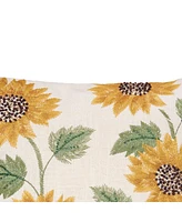 Blooming Sunflower Pillow