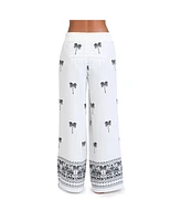 Sunshine 79 Women's Cover Up Swim Ivory Coast Beach Pant
