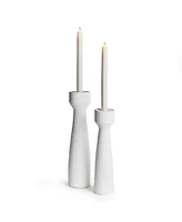 Colton Taper Candle Holder Stands Set of 2