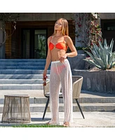Sunshine 79 Women's Cover Up Swim Shine Crochet Pant