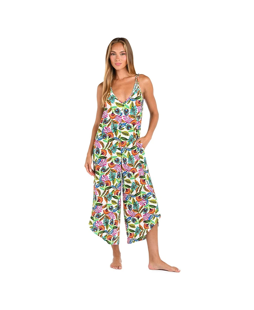 Sunshine 79 Women's Cover Up Swim Jungle Jive Jumpsuit