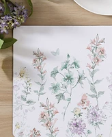Laura Ashley Wild Meadow Cork Placemats Set of 4, 16" x 12"
