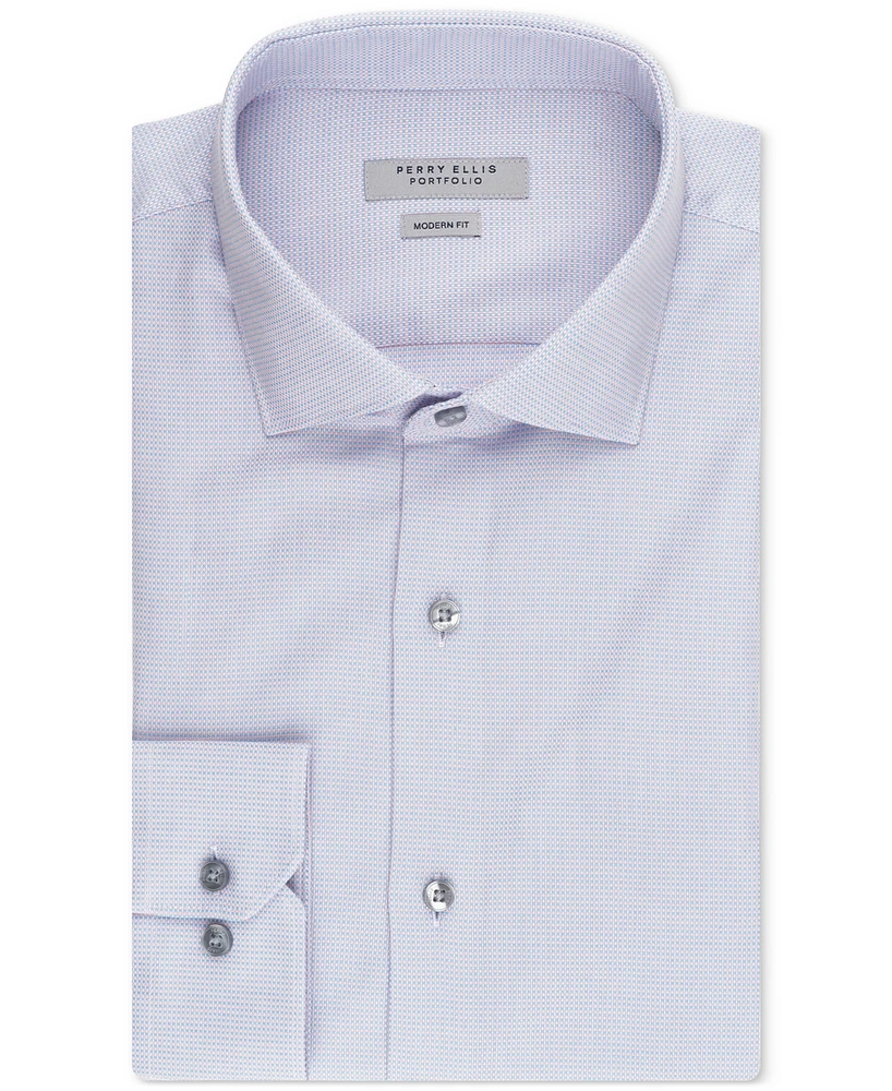 Perry Ellis Men's Royal Oxford Button-Front Shirt