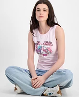 Love Tribe Juniors' Hello Kitty Graphic-Print Tank Top