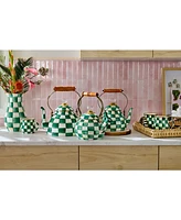 Mackenzie-Childs Emerald Check Mug