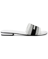 Karl Lagerfeld Paris Women's Cairra Flat Sandals