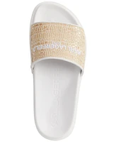 Karl Lagerfeld Paris Women's Hazlet Slide Flat Sandals