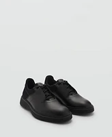 Mango Men's Coolmax Combined Leather Shoes