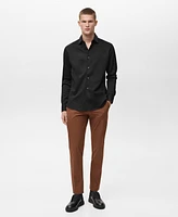 Mango Men's Comfort Stretch Shirt