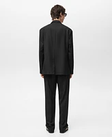 Mango Men's Relaxed Fit Suit Blazer