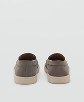 Mango Men's Split Leather Shoes