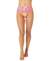 Anne Cole Women's Tie Dye Foulard Brief Bikini Bottoms