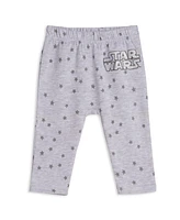 Starwars Baby Boys Star Wars Mandalorian The 3 Piece Layette Set: Hoodie Bodysuit Pants