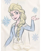 Frozen Toddler Girls Disney Queen Elsa T-Shirt and Shorts Outfit Set