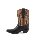 Bianca Leather Cowgirl Boots - Stylish & Comfortable by Buck Brana