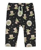 Star Wars Baby Boys Yoda Bodysuit T-Shirt and Pants 4 Piece Layette Set