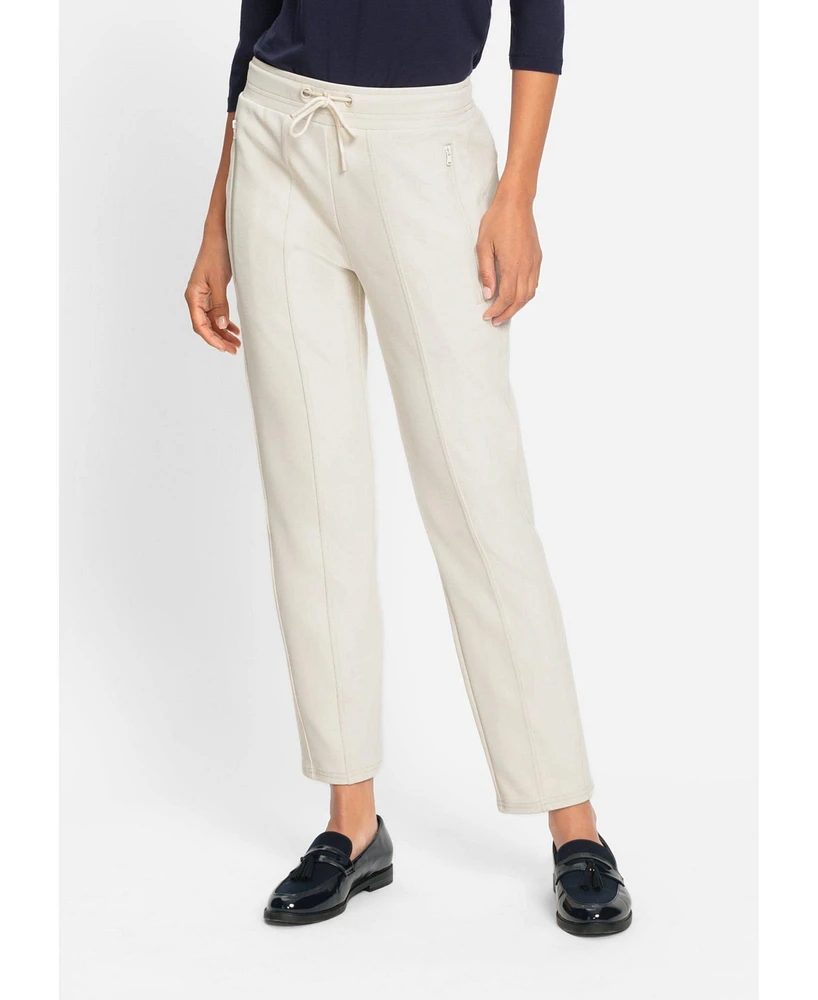 Olsen Women's Lisa Fit Straight Stretch Twill Pant