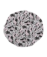 Disney Minnie Mouse All-Over Print Pink Satin Bonnet