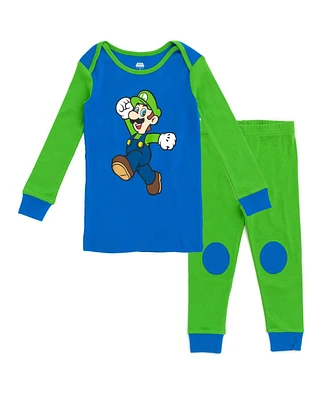 Nintendo Toddler Boys Super Mario Pajama Shirt and Pants Set