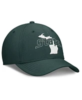 Nike Men's Green Michigan State Spartans Local Swoosh Flex Hat