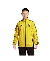 Adidas Men's Gold/Black Columbus Crew 2025 Anthem Reversible Full-Zip Jacket