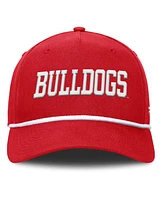 Fanatics Men's Red Fresno State Bulldogs Foul Ball Rope Adjustable Hat