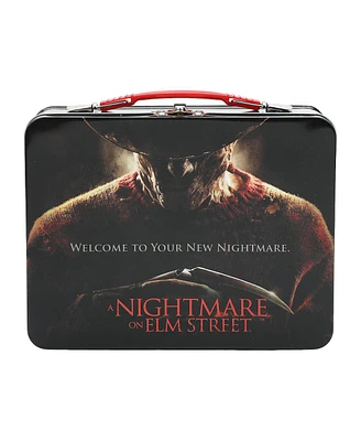 A Nightmare On Elm Street Freddy Krueger Welcome To Your New Nightmare Black Tin Tote