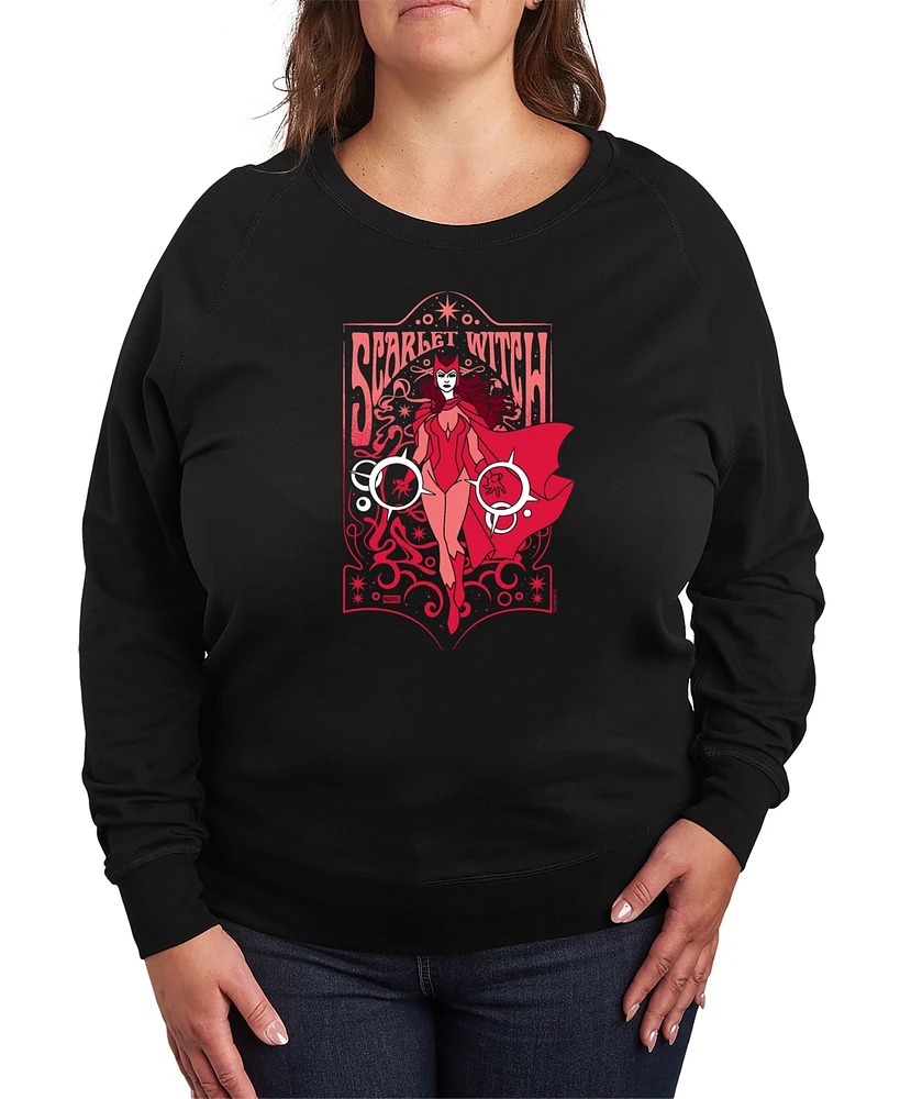 Hybrid Apparel Plus Scarlet Witch Graphic Pullover T-Shirt