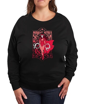 Hybrid Apparel Plus Scarlet Witch Graphic Pullover T-Shirt