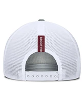 Fanatics Men's Heather Gray/Maroon Mississippi State Bulldogs Profile Trucker Adjustable Hat