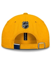 Fanatics Men's Gold Nashville Predators Authentic Pro Prime Adjustable Hat