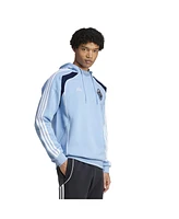 Adidas Men's Light Blue Vancouver Whitecaps Fc 2025 Travel Pullover Hoodie