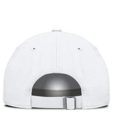 Nike Men's White Ohio State Buckeyes Core Club Mascot Wordmark Adjustable Hat