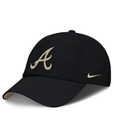 Nike Men's Black Atlanta Braves Club Adjustable Hat