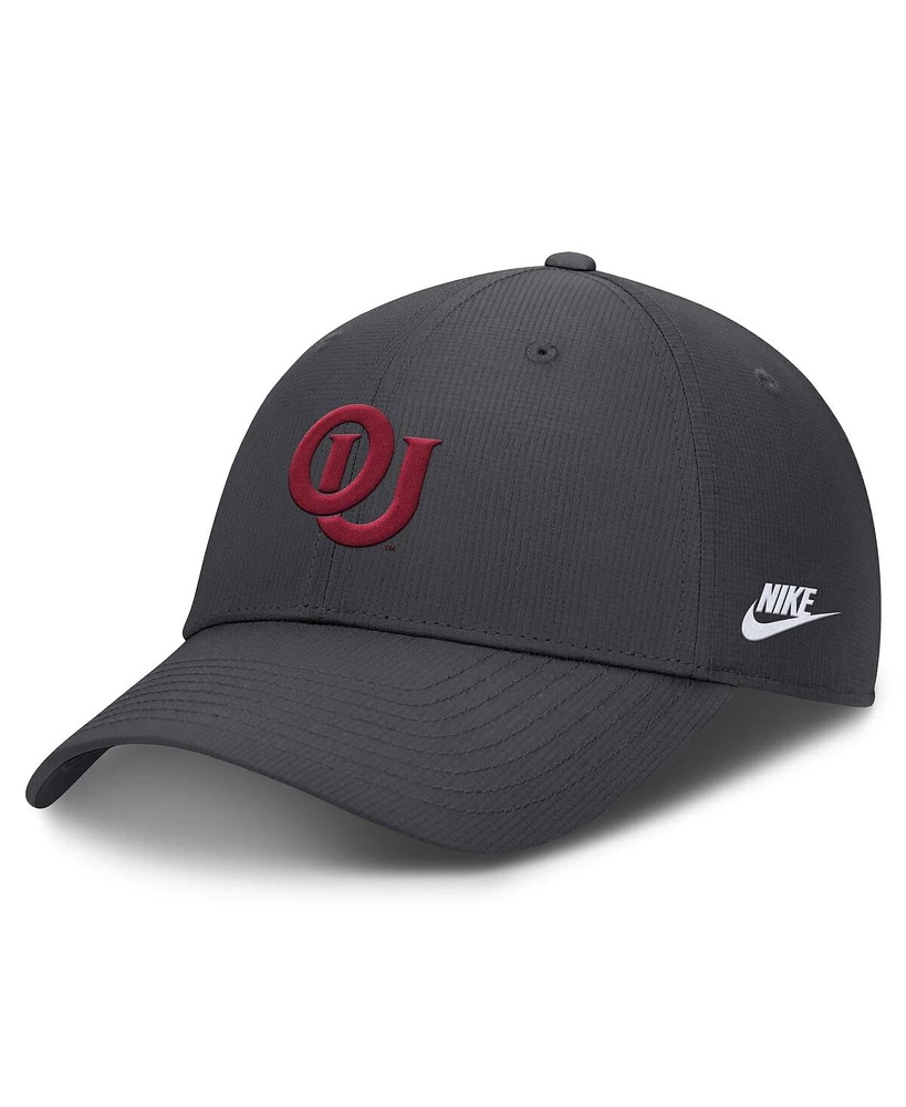 Nike Men's Charcoal Oklahoma Sooners Core Rise Vault Performance Adjustable Hat