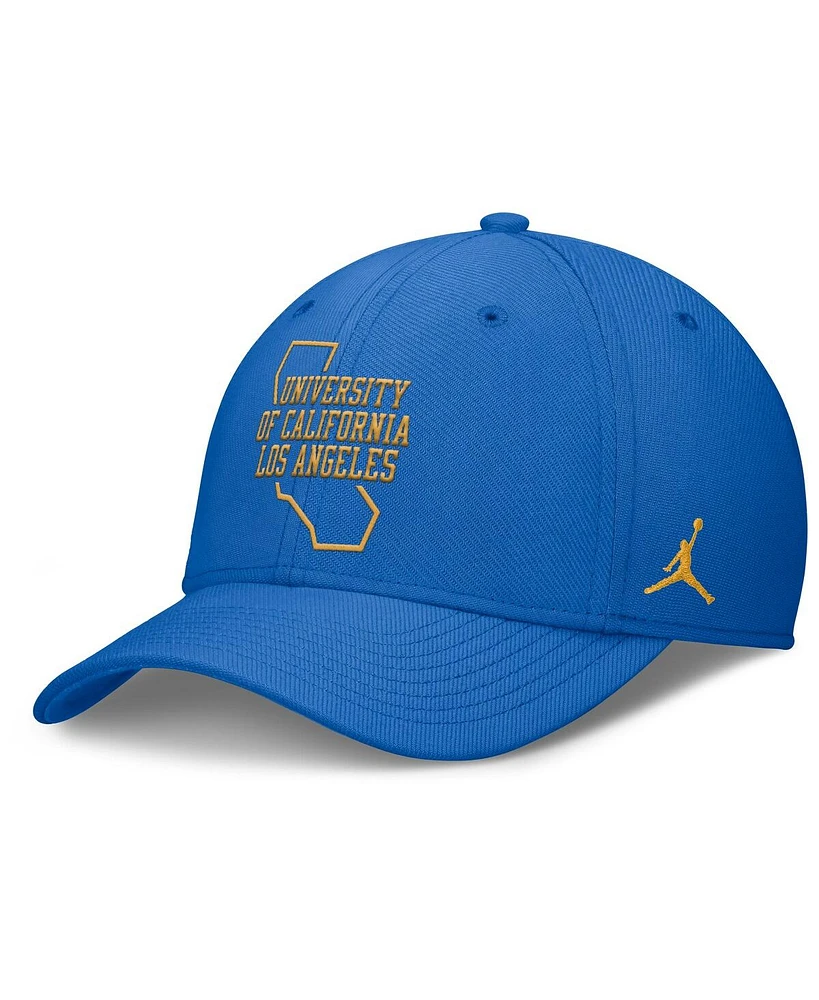 Jordan Men's Blue Ucla Bruins Local Swoosh Flex Hat